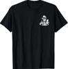 (2 Sides) Skeleton Just A Dad Who Always Came Back With The T-Shirt