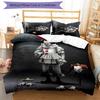 3pcs Pennywise the Dancing Clown pattern bedding set duvet cover set includes duvet cover &pillowcases, perfect all season bedroom decoration & gift