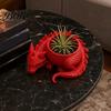 3D Printed Dragon Planter Flower Pot, Fairy Tale Style Dragon-Shaped Dragon-shaped Pot with Breathable Design, Small Plant Container for Home