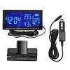 xuuyuu Digital Car Clock Car with Weather Forecast Function