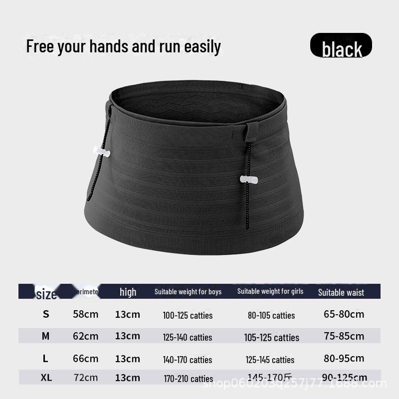 Unisex Multifunctional Marathon Hydration Belt with Phone Holder