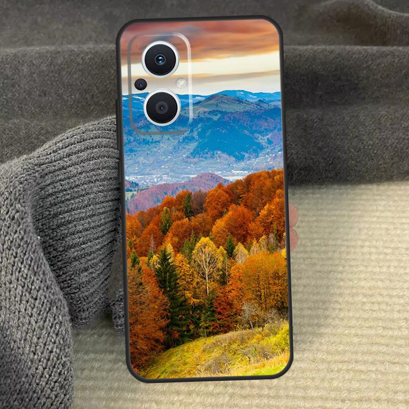 Autumn Leaves Phone Case For OPPO Reno 13 12 F 11 11F 8T 7 8 10 Pro OPPO Find X6 X8 Pro X3 X5 Lite Cover