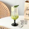ZISIZ Trendy Stemmed Juice & Cocktail Glass