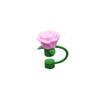 Silicone Cup Accessorie Dust Proof Flower Straw Toppers New Straw Plug Cap for Stanley Cup