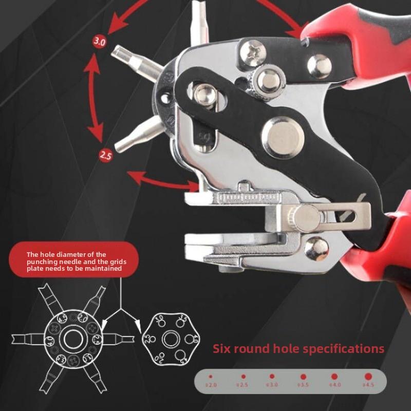 Belt Punch Belt Home Punching Pliers Circular Hole Punching Machine Hole Punch Keel Pliers Industrial Open Hole Clamps