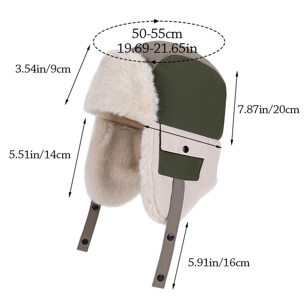 Winddichte Kinder-Wintermützen Warme Skimütze Modische Fliegermütze Kinder