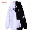 Anime Danganronpa Monokuma Cosplay Unisex Jacket Hoodie Sweatshirt Coat Hooded