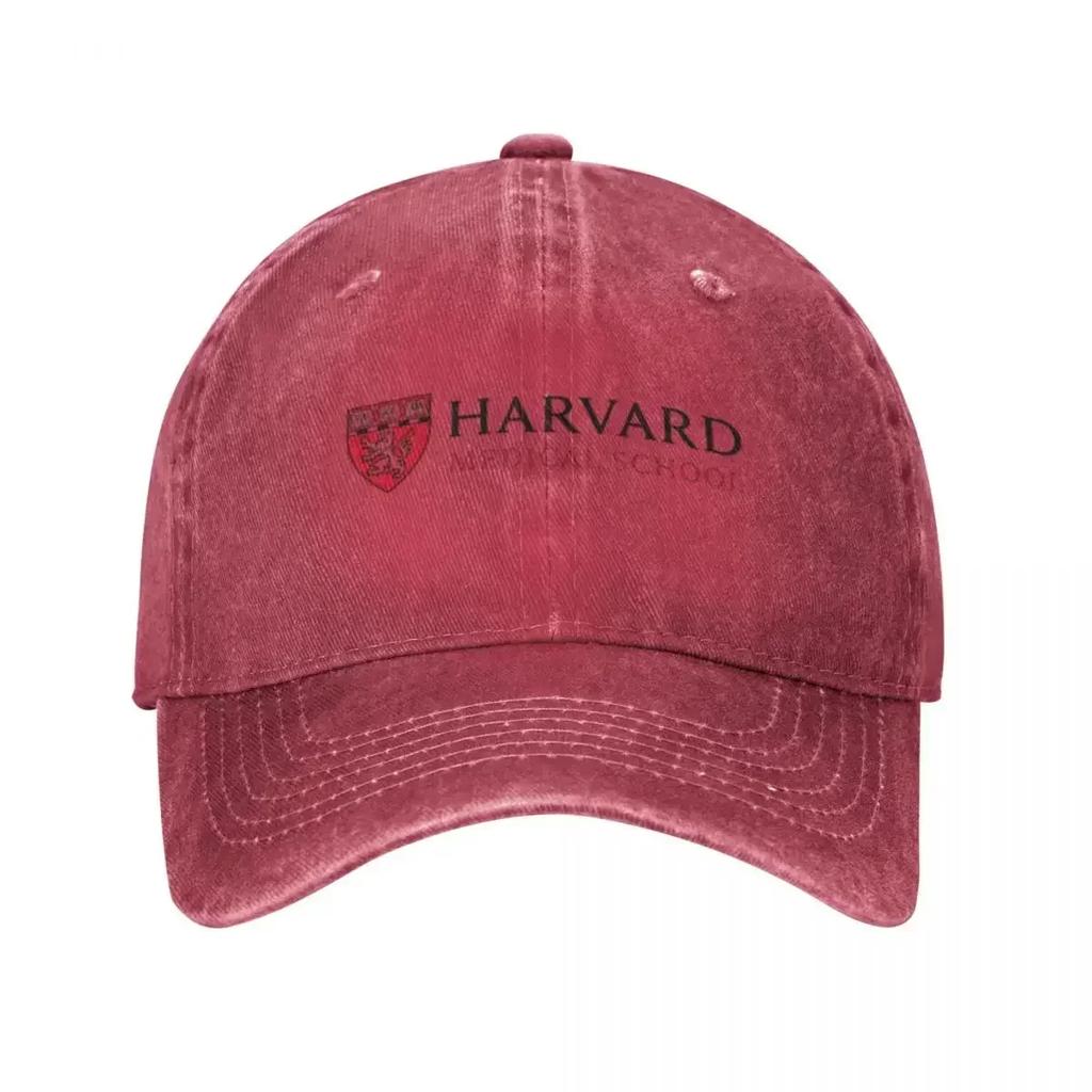 Cappellini da Baseball Harvard Medical School Moda Cappelli di Jeans Outdoor Regolabile Casquette Hip Hop Baseball Cappello da Cowboy per Unisex Donna