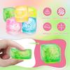 5/10 Pcs Stress Cube Squishy Stress Balls for Anxiety Stress Relief Slow Rising Sparkling Malt Sugar Squeeze Toy for Kids