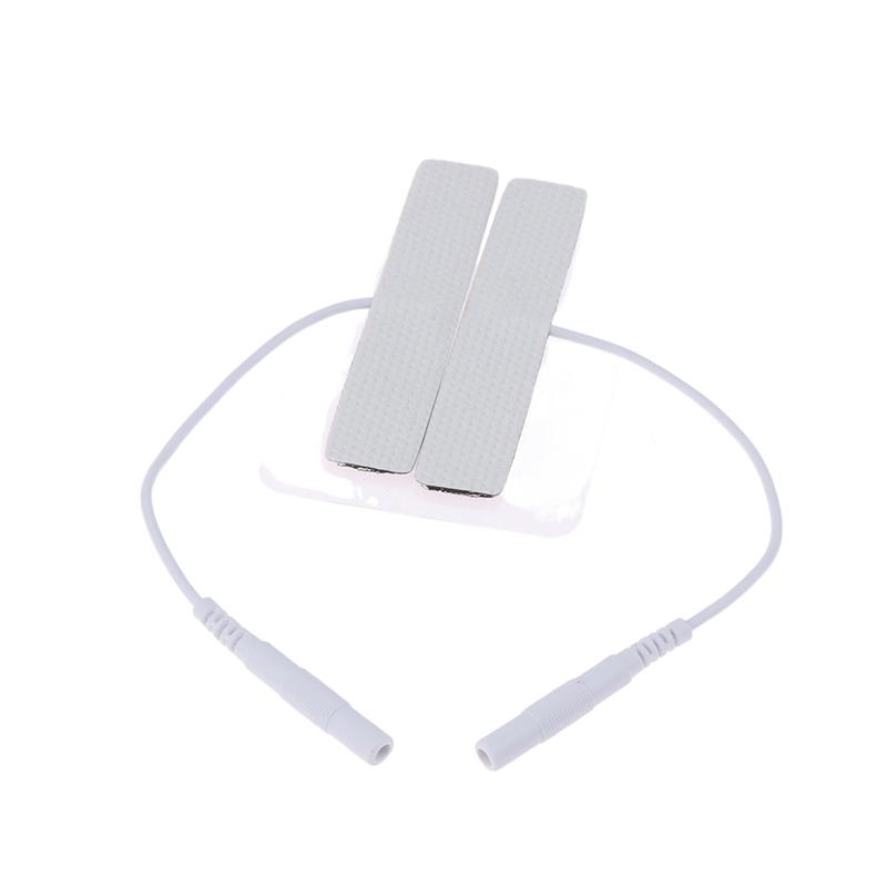 2Pcs Non-Woven Self Adhesive Replacement Electrode Pad For Tens Ems Digital Therapy Machine Massager 1.2*6.5Cm Nerve Stimulator