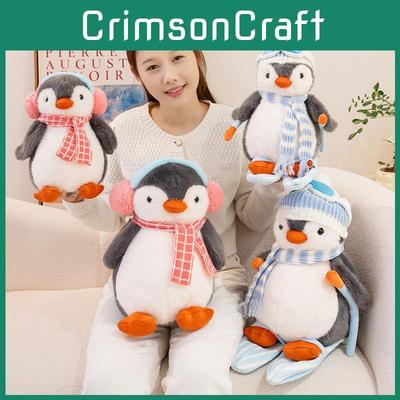 Penguin Plush Toy With Skateboard Design For Kids And Teens Gift