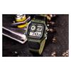 Casio STANDARD series small square movement ten years of electricity quartz movement canvas strap Japanese and Korean watch men's watch AE-1200WHB-3B