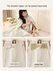 Summer Cotton Double Layer Gauze Shoulder Protector Sleeping Bag, Plus Size for Adults, Lightweight for Indoor/Outdoor Use