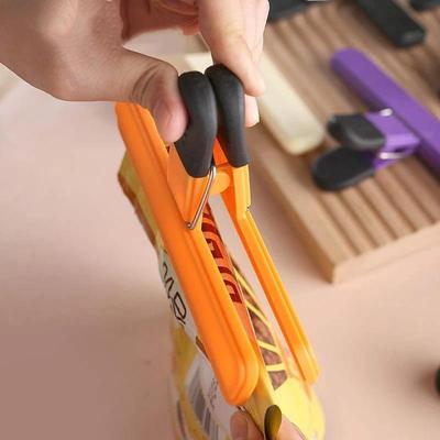BPA Free Portable Bag Clips Food Grade Reusable Leakproof Snack Sealer Clips for Kitchen Storage Household Picnic Fresh Keep