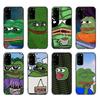 Internet Meme trauriger Pepe Frosch Handyhülle für Samsung S 24 Fe 25 Ultra Plus 20 Lite 21 30 22 23 24 22 Ultra 5G Fundas