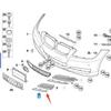 BMW E90 Αριστερό Εμπρός Πλαίσιο Φώτας Ομίχλης Φωτεινή Λωρίδα 32 - Νέο Μοντέλο 51117198903