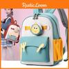 School Friendly Child Backpack Made Cartoon Prints Reduced Load Learners Young