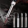 Efficient Soldering Iron Tip for 936 937 Stations Featuring Leadfree Plating Stainless Steel Constructio High Hardness