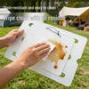 Lightweight Folding Outdoor Table for Camping/Picnic - Mini Tray for Fruits & Vegetables