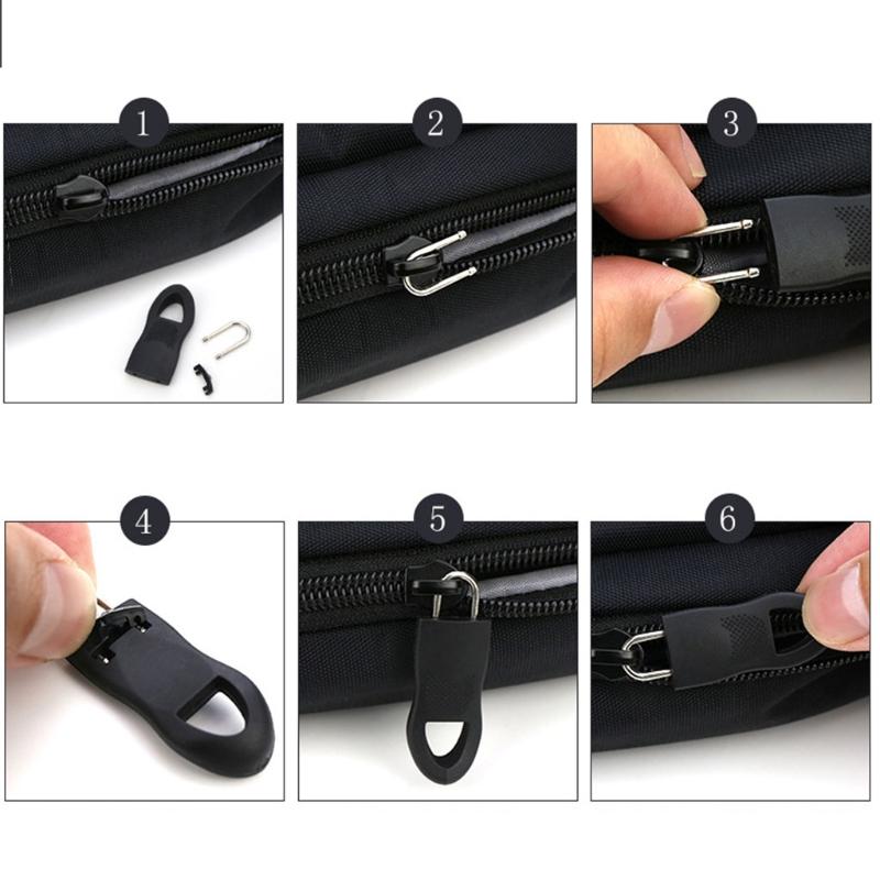 Universal Zipper Pull Replacement,Zipper Pulls Tabs Zipper Pulls for Jackets,Luggage,Backpacks,Purses,Boots,Pants,Tents