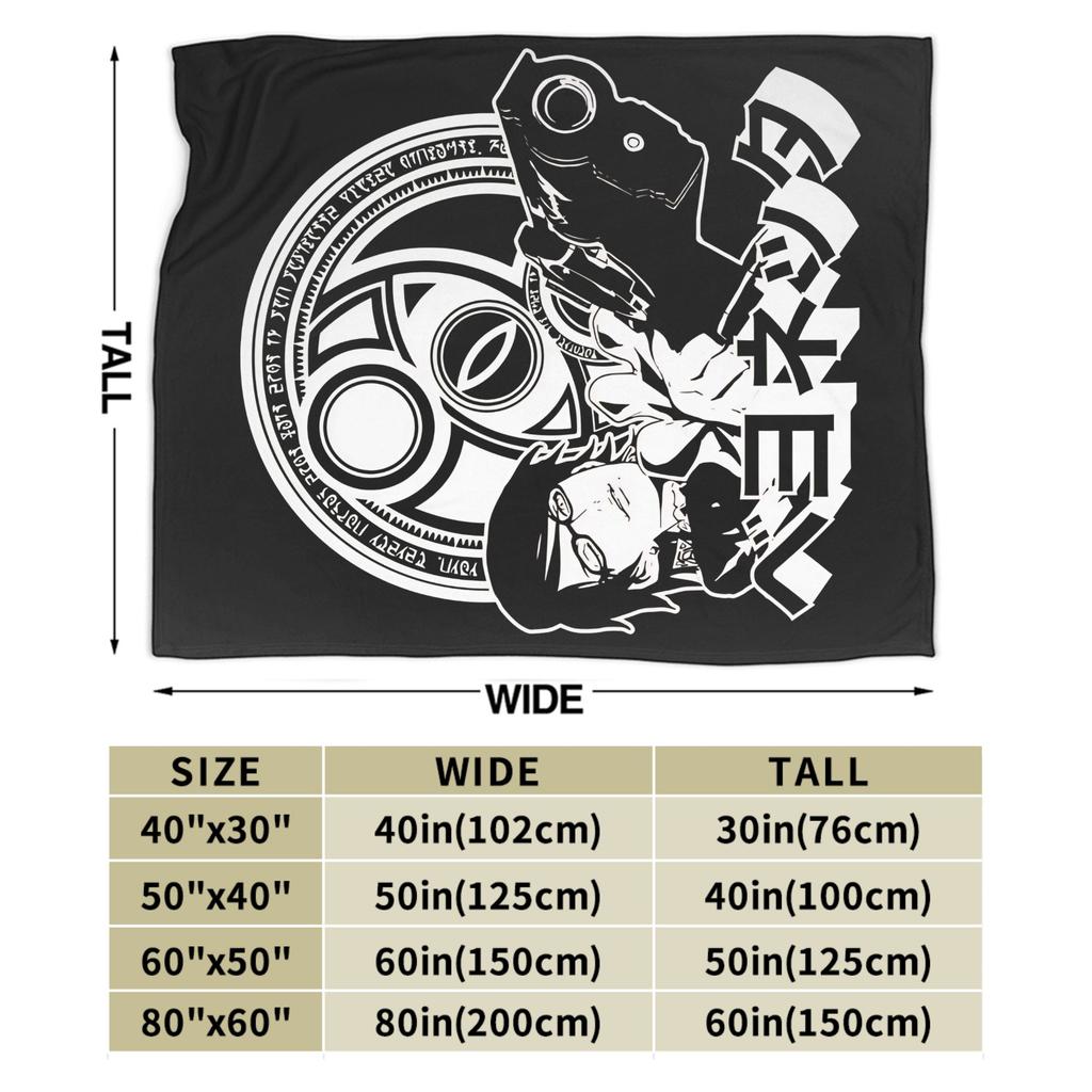 Umbra Witch Bayonettas Wool Blanket  Creative Throw Blanket for Bed Sofa Couch Plush Thin Quilt,