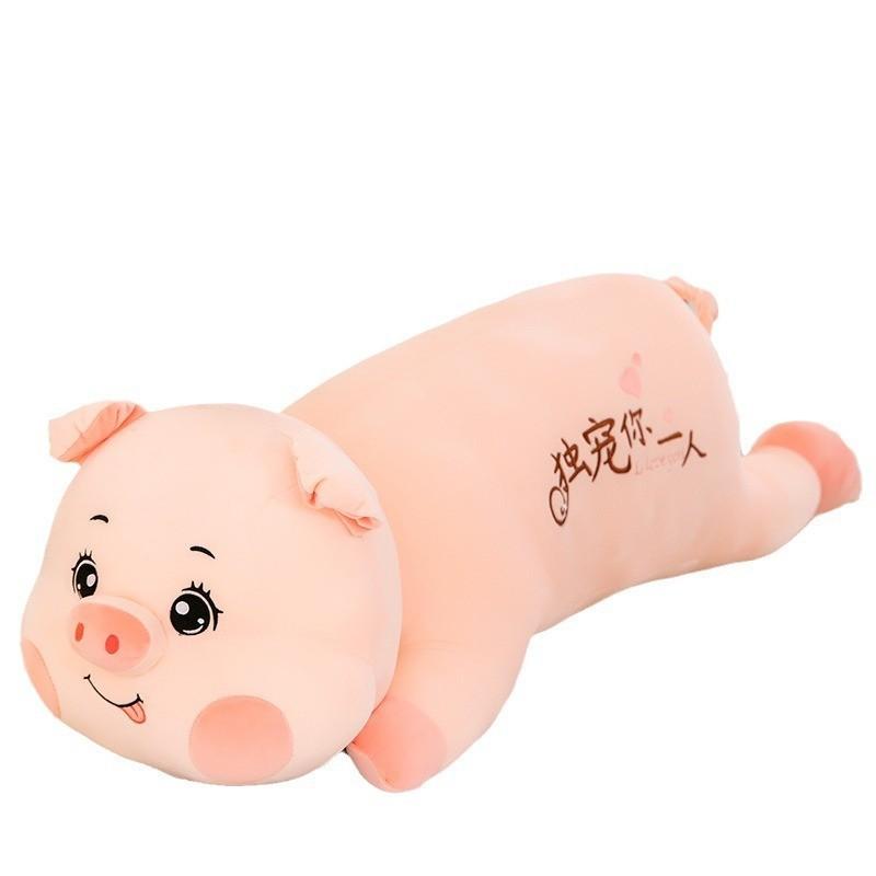 Adorable Pig Plush Pillow For Girls Cozy Bedside Cushion With Pp Cotton Stuffing