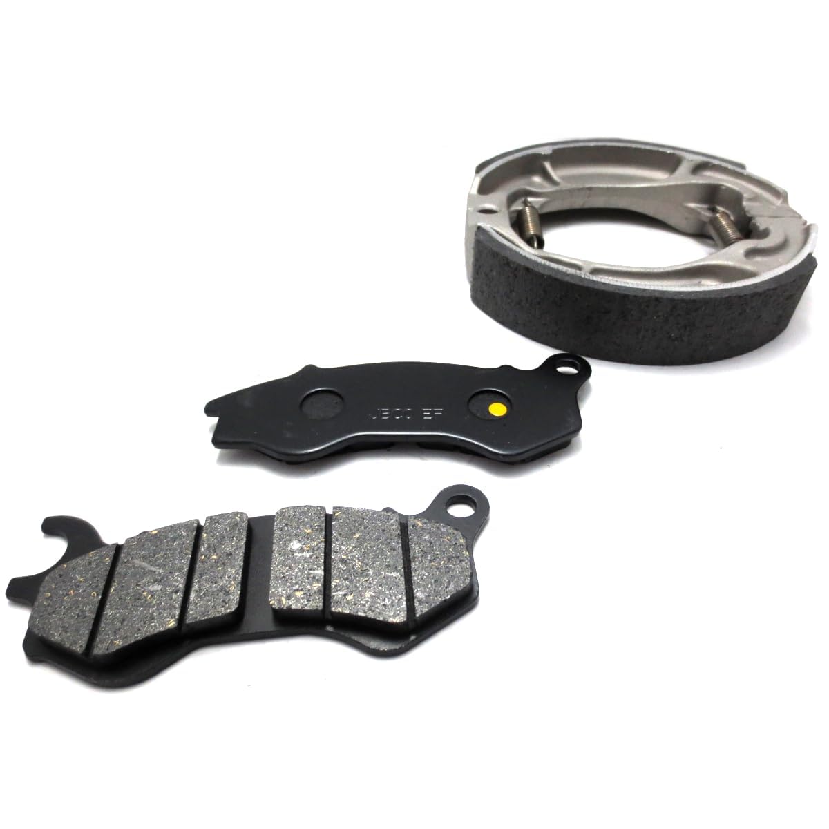MAXIMASELECT Brake Set for PCX125 JF28 Front and Rear Also compatible with PCX150 Sh and Lead Includes rear brake shoes and front brake Honda (10-14)