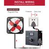 10000W Variable Voltage Controller Highly Power Compacts Dimming Speed Regulator for Electric tool, Kettles or Stove