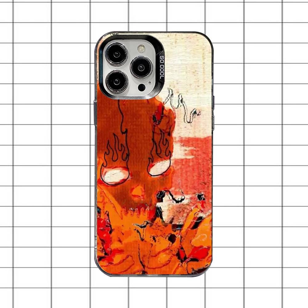 C.R.O Muriendo Lento Phone Case For iPhone 16,15,14,13,12,11,8,7,Pro,Max,Plus,Mini,XS,SE Anti Fall Black Matte Hard