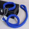 Nylon Eight-strand Braided P-rope Large Dog Dog Chain Pet Collar Leash Small Medium and Large Dog Walking Leash