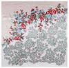 90cm Silk square Scarf Cashew Flower Design Luxury Brand Neckerchief Muslim Headscarf Square Scarf Lady Foulard Female Bandana