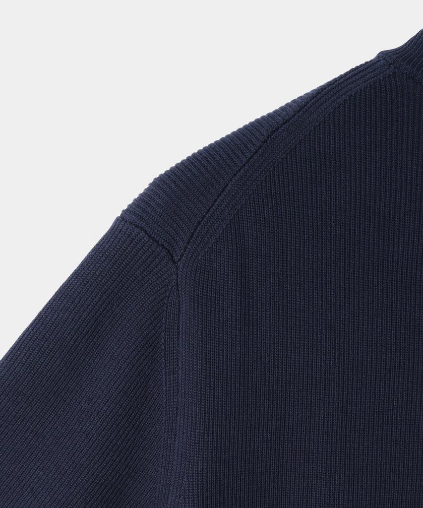 INDUST Crop Muscle Round Half Cardigan_4 Colors