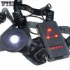 2PCS Outdoor Exercise Lighting Lamp USB Charging Chest Lamp Riding Lamp Mountain Climbing Camping Lamp Night Running Lamp