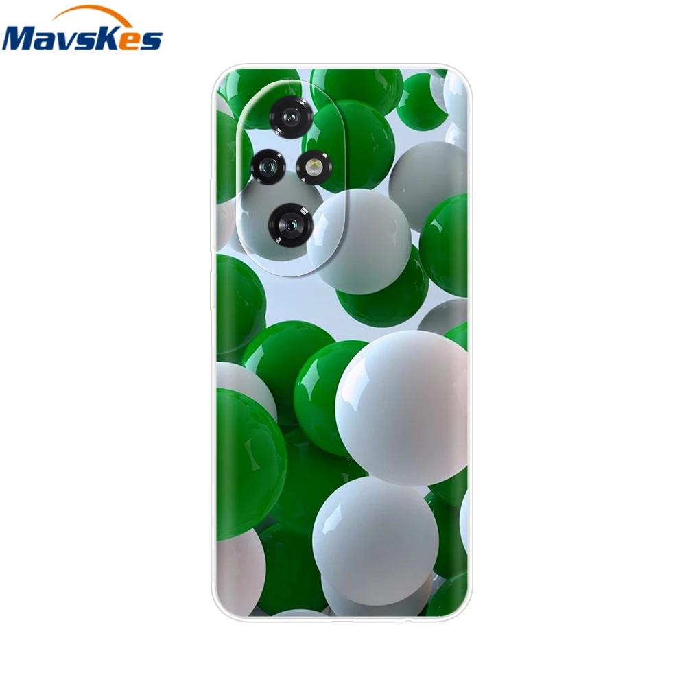 Für Honor 200 Hülle Niedliche Cartoon Silikon TPU Weiche Handyhüllen für Für Honor 200 Pro Honor200 Lite Transparente Capas Honor200