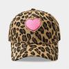 Leopard Print Baseball Caps Unisex Embroidery Spring Autumn Retro Outdoor Sunscreen Hat Adjustable Casual Lovers Fashion Hats