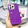 Applicable To iPhone16Promax Glitter Three-in-one Mobile Phone Case 15 All-inclusive Anti-drop Mobile Phone Protective Case 14