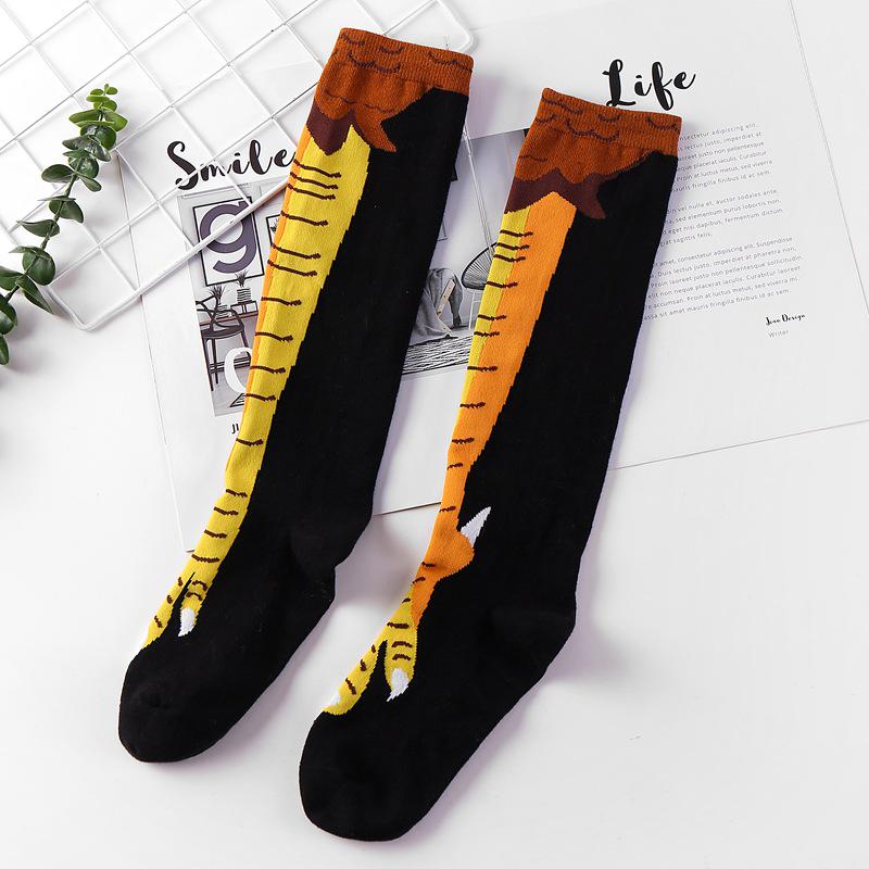 

Ingenious Slimming Mid-Calf Over-the-Knee Chicken Feet Cycling Socks Short