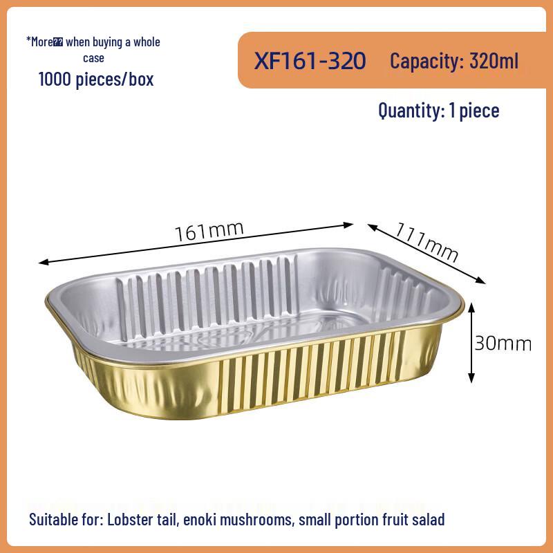 Handun Heatable Sugarcane Pulp Square Food Box