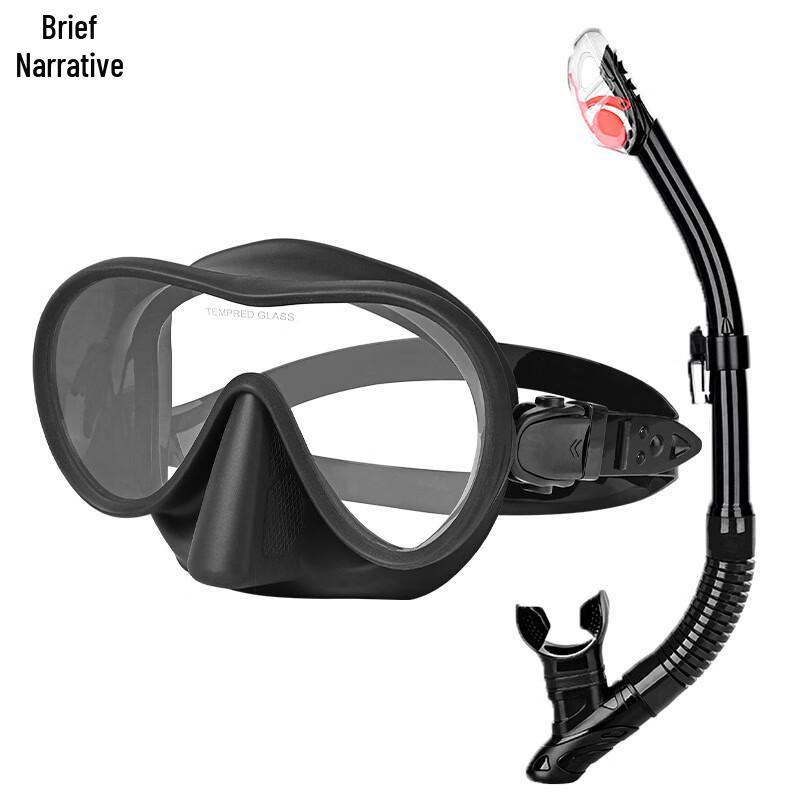 XUJAN Freediving Mask and Snorkel Set MS3221