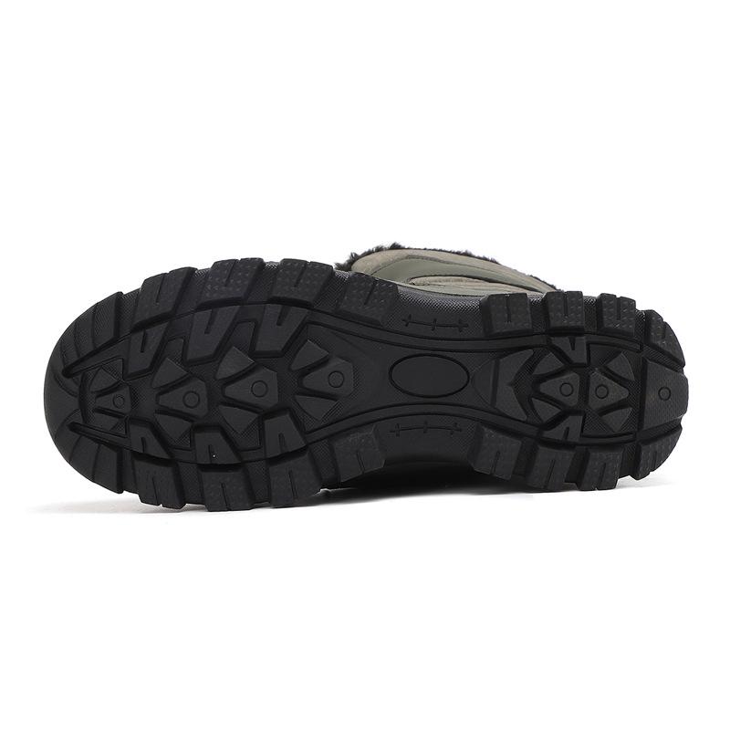 Women's Harbin Warm High-Top Snow Boots - Plus Velvet, Non-Slip, Thickened for Northeast Winter Tourism