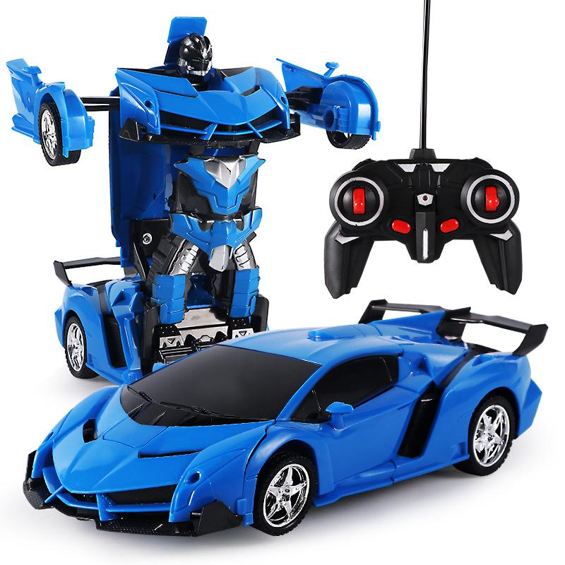 Xuezhi Shan 1023 Electric 1:18 Remote Control Transforming Car Robot - Children's Toy