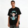 Cute Nurse Themed Top With IV Bag Graphic For Medical Workers Pure cotton T-shirt