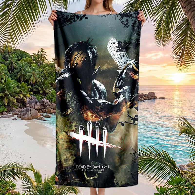 Dead Daylight Fashion Beach Towel: Ideal for Summer Adventures Soft, Absorbent and Quick Drying Suitable for Swimming and Bathing