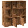 Vidaxl Regał, Stare Drewno, 98X29X97,5 Cm, Materiał Drewnopochodny