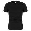Men's Quick-Dry Mesh Sports T-Shirt - Short Sleeve, Round Neck, Solid Color