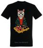 Sushi Lover Cat T-Shirt Cats Love Japan Fun Fish Katze Katzen Liebe Sucht Vintage TShirt Men Cotton Tees Tops Clothing - Men'...