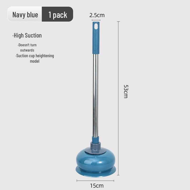 Toilet Unclogging Plunger - Professional Tool for Clearing Blockages