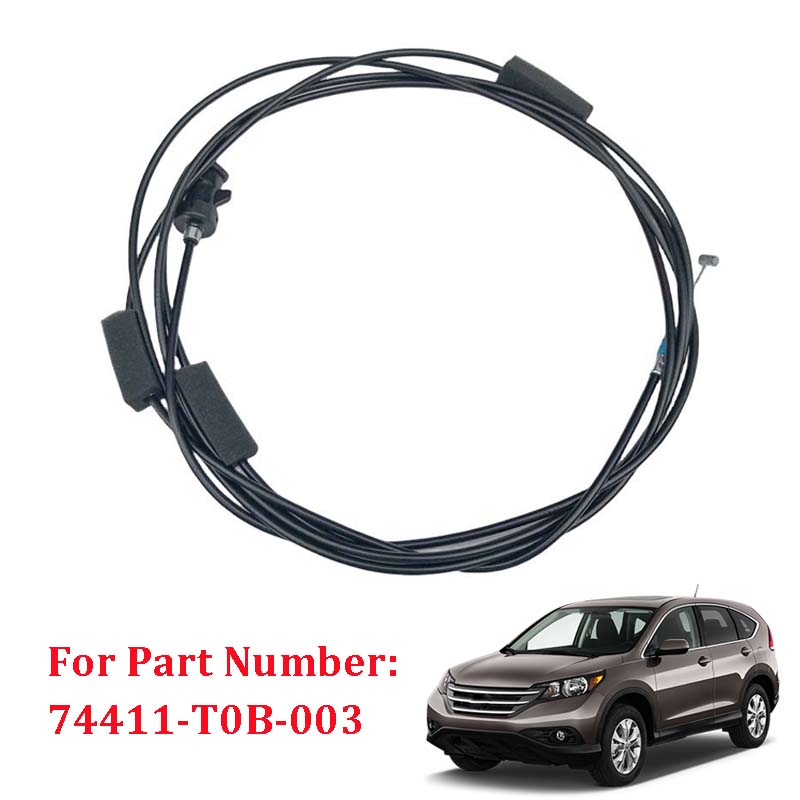 Car Fuel Gas Door Release Cable for Honda CR-V CRV 4 Door 2012-2016 Replacement Hood Release Cable Spare Parts Auto Accessory