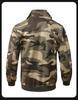 Men's Camouflage Workwear Set: Elastic, Thickened, Anti-Scald, Wear-Resistant Suit for Soldiers, Auto Repair, Electric Welders, and Labor Protection.