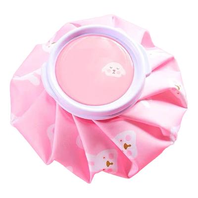 Eisbeutel, Mini, süßer Cartoon-Blumendruck, für kalte und heiße Anwendungen, Eisbeutel für den Sommer zu Hause, Typ 1